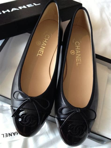 chanel ballet flats cream and black|chanel ballet flats on sale.